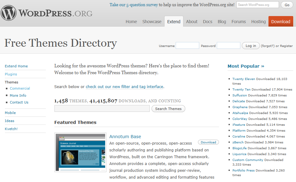 wordpress themes