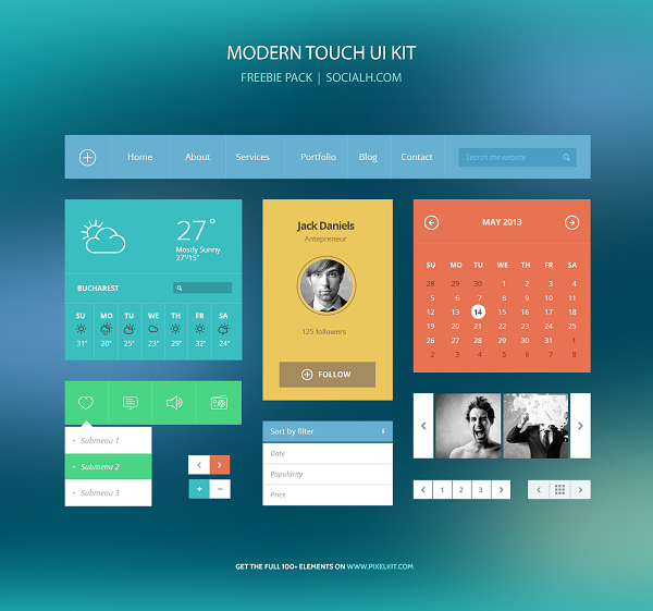 Modern Touch Freebie