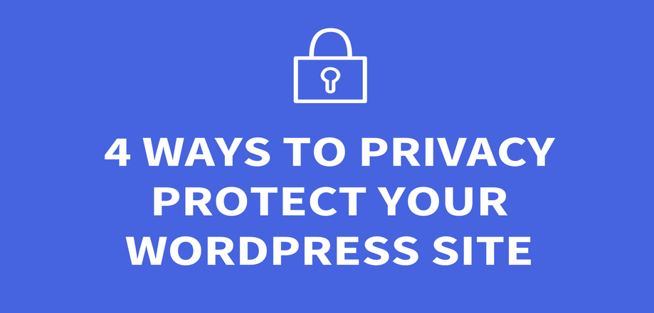 wordpress privacy